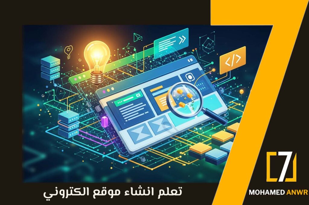 تعلم انشاء موقع الكتروني